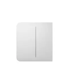 AJAX SYSTEMS Ajax SideButton (2-gang) 2-áramkörös kapcsoló, fehér színű